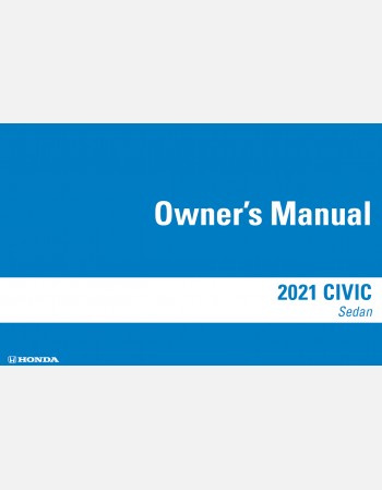 2021 honda civic owners manual